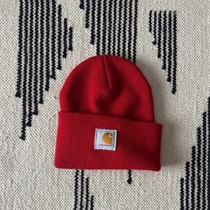 Carhartt Red Beanie